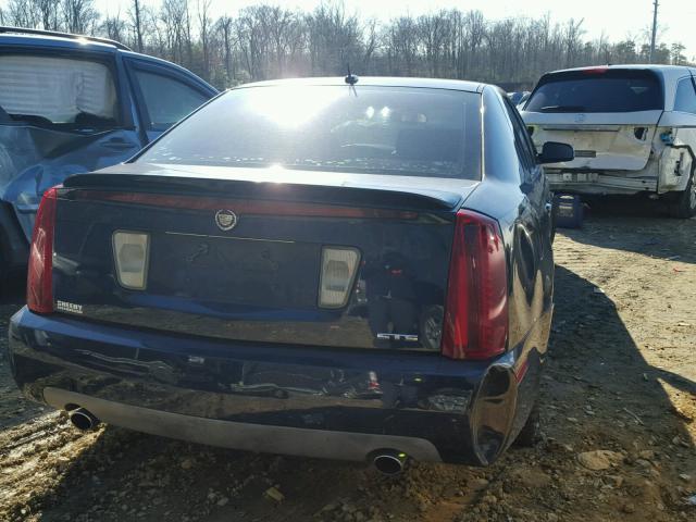 1G6DW677850203153 - 2005 CADILLAC STS BLUE photo 4