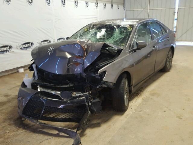 4T1BF1FK0HU303074 - 2017 TOYOTA CAMRY LE GRAY photo 2