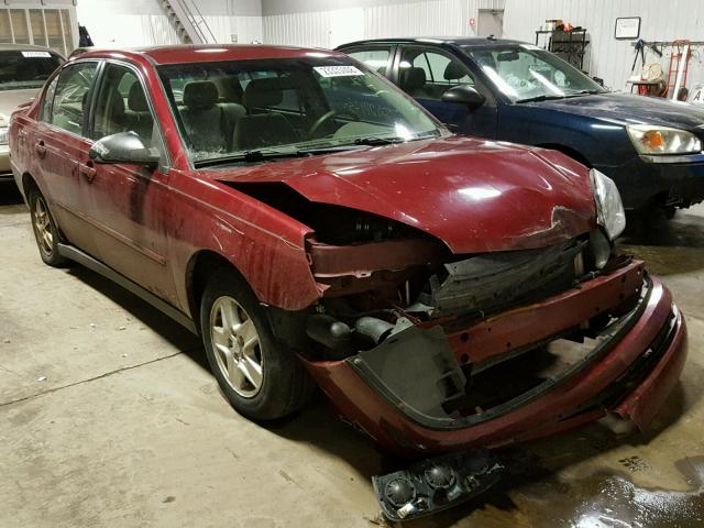 1G1ZT528X4F161949 - 2004 CHEVROLET MALIBU LS 栗色 照片 1