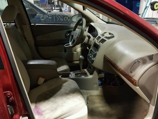 1G1ZT528X4F161949 - 2004 CHEVROLET MALIBU LS 栗色 照片 5
