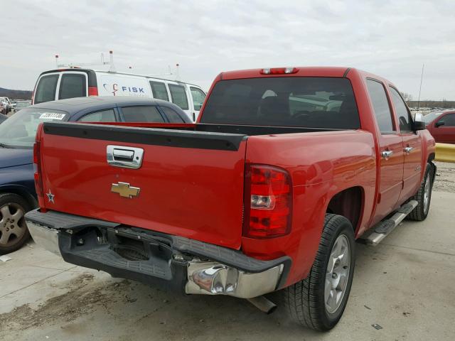 3GCPCSEA9CG196989 - 2012 CHEVROLET SILVERADO RED photo 4