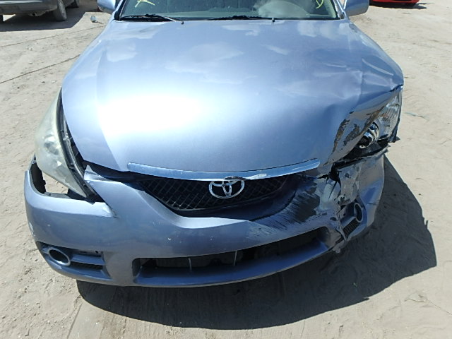 4T1CE30P37U760967 - 2007 TOYOTA CAMRY SOLA BLUE photo 10