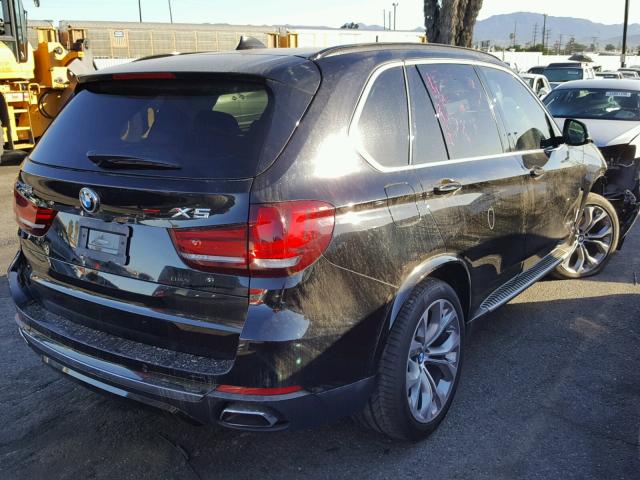 5UXKT0C56G0S78854 - 2016 BMW X5 XDR40E BLACK photo 4