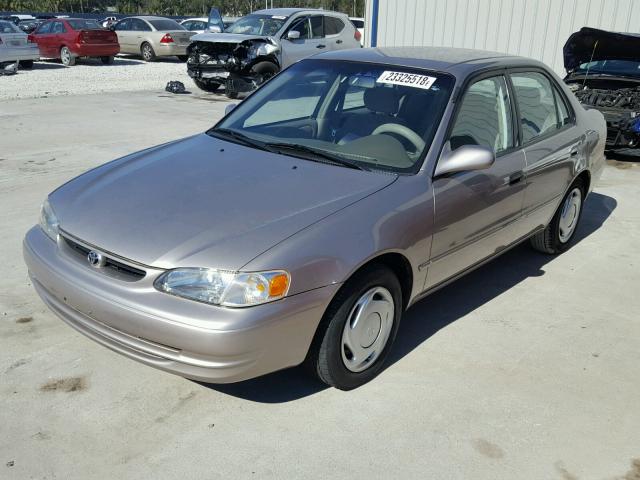 2T1BR18E7WC002542 - 1998 TOYOTA COROLLA VE BEIGE photo 2