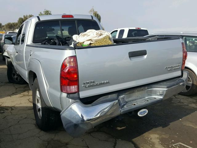 5TETU62N26Z240902 - 2006 TOYOTA TACOMA PRE SILVER photo 3