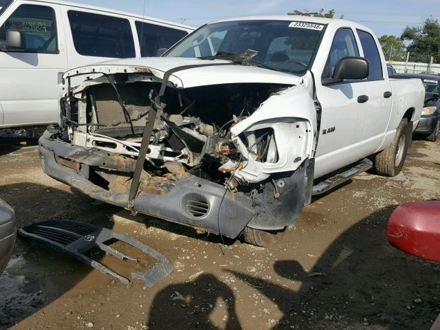 1D7HA18K08J111655 - 2008 DODGE RAM 1500 S WHITE photo 2