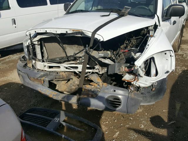 1D7HA18K08J111655 - 2008 DODGE RAM 1500 S WHITE photo 7