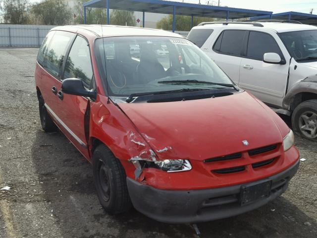 2B4FP25B1WR683432 - 1998 DODGE CARAVAN RED photo 1