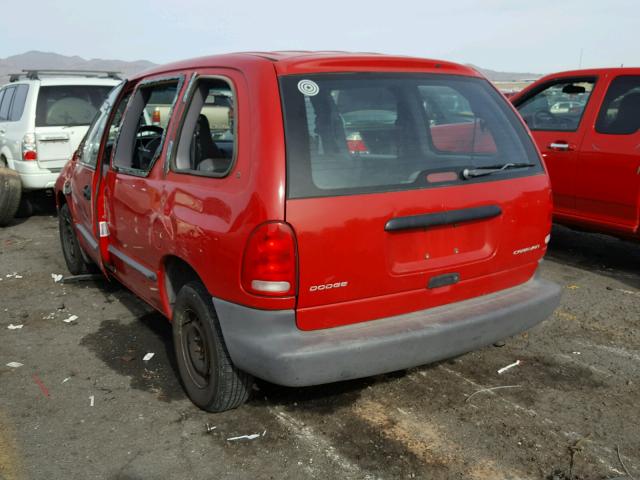 2B4FP25B1WR683432 - 1998 DODGE CARAVAN RED photo 3