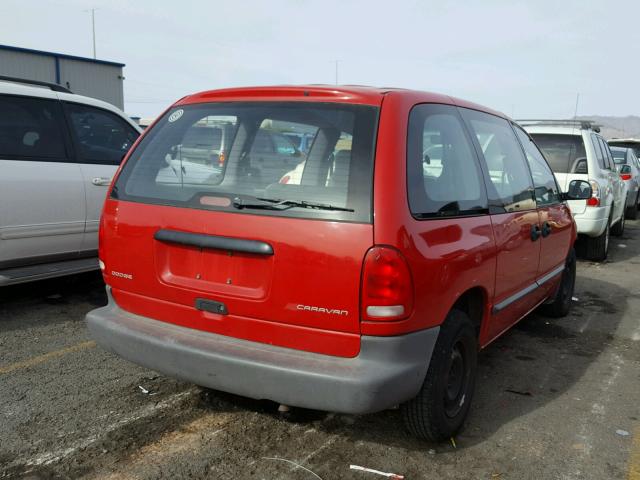 2B4FP25B1WR683432 - 1998 DODGE CARAVAN RED photo 4