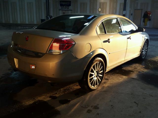 1G8ZV57757F165004 - 2007 SATURN AURA XR TAN photo 4