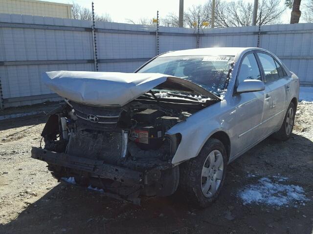 5NPET4AC4AH590530 - 2010 HYUNDAI SONATA GLS SILVER photo 2