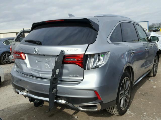 5FRYD4H89HB021580 - 2017 ACURA MDX ADVANC SILVER photo 4