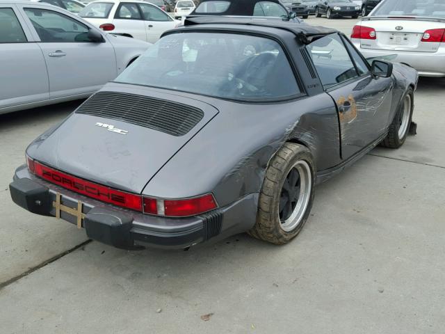 WP0EA091XBS160747 - 1981 PORSCHE 911 GRAY photo 4