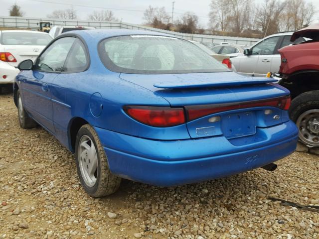 3FAFP11342R173422 - 2002 FORD ESCORT ZX2 BLUE photo 3