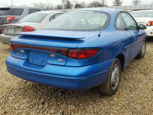 3FAFP11342R173422 - 2002 FORD ESCORT ZX2 BLUE photo 4