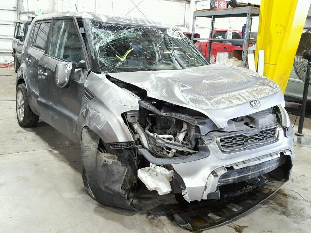 KNDJT2A62D7515721 - 2013 KIA SOUL + GRAY photo 1