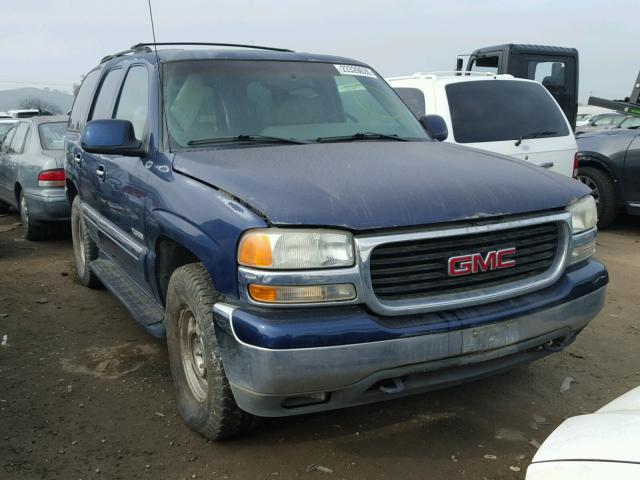 1GKEK13T31J177315 - 2001 GMC YUKON BLUE photo 1