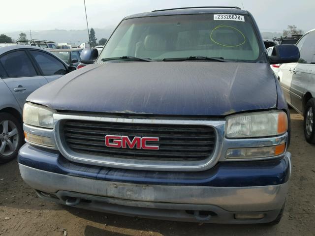 1GKEK13T31J177315 - 2001 GMC YUKON BLUE photo 9