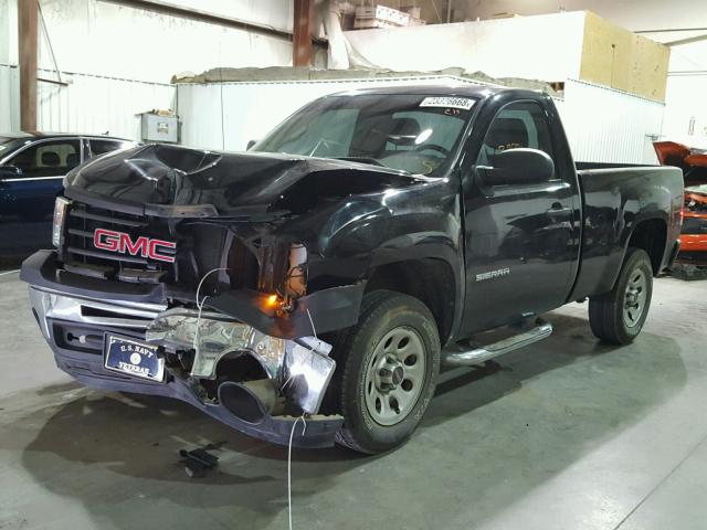 1GTN1TEX2DZ143575 - 2013 GMC SIERRA C15 BLACK photo 2