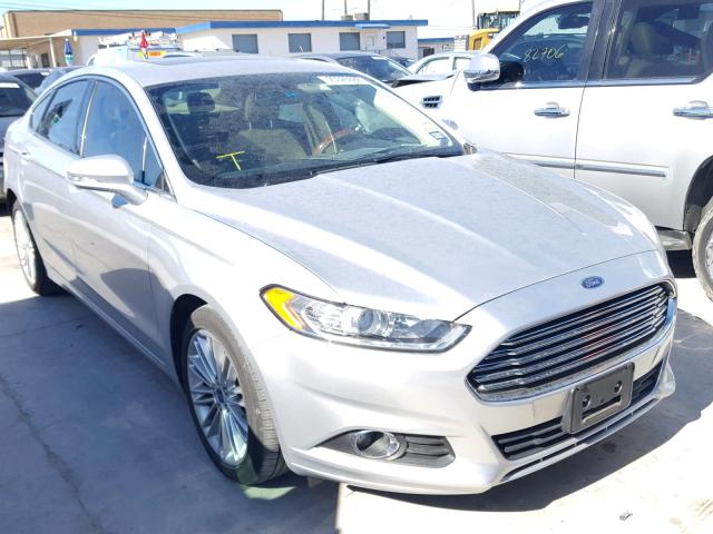 3FA6P0HD6GR113450 - 2016 FORD FUSION SE SILVER photo 1