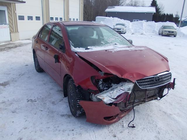 2T1BR32E77C847784 - 2007 TOYOTA COROLLA CE RED photo 1