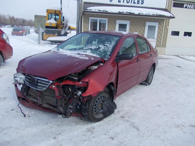 2T1BR32E77C847784 - 2007 TOYOTA COROLLA CE RED photo 2