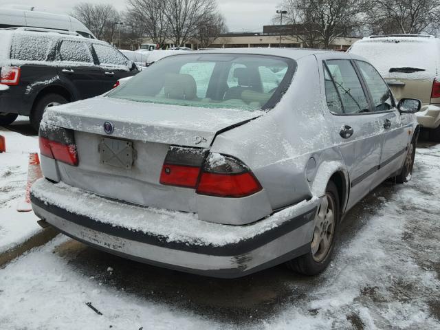 YS3EF48Z5Y3059448 - 2000 SAAB 9-5 SE SILVER photo 4