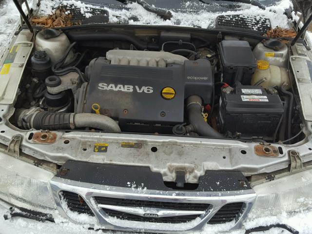 YS3EF48Z5Y3059448 - 2000 SAAB 9-5 SE SILVER photo 7