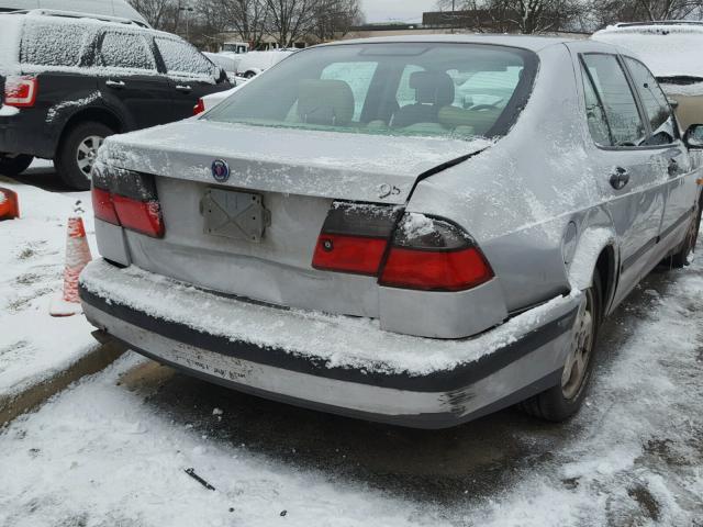 YS3EF48Z5Y3059448 - 2000 SAAB 9-5 SE SILVER photo 9