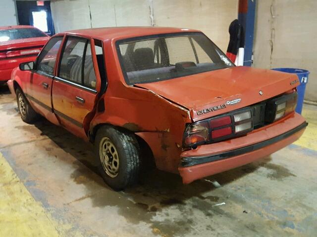 1G1JC54GXLJ148776 - 1990 CHEVROLET CAVALIER/V RED photo 3