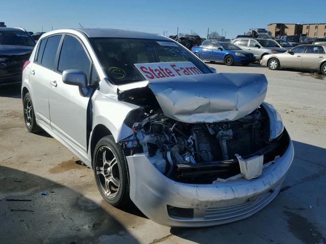 3N1BC1CP4AL366548 - 2010 NISSAN VERSA S SILVER photo 1