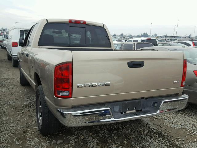 1D7HA18N33S311359 - 2003 DODGE RAM 1500 S GOLD photo 3