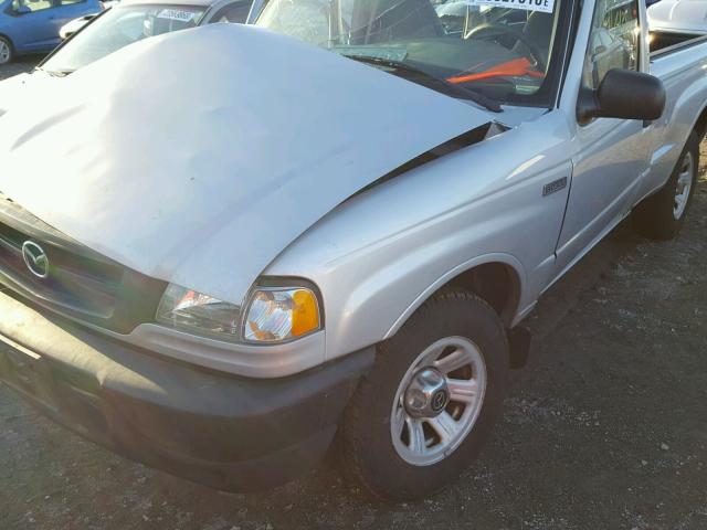 4F4YR12D52TM02796 - 2002 MAZDA B2300 SILVER photo 10