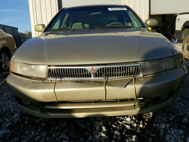 4A3AA46G41E111519 - 2001 MITSUBISHI GALANT ES BEIGE photo 9