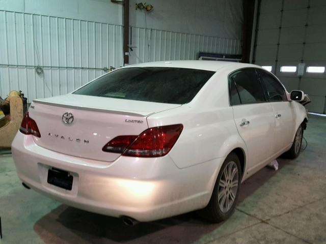 4T1BK36B79U349090 - 2009 TOYOTA AVALON XL WHITE photo 4