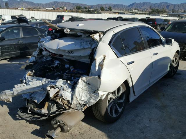 1HGCR2F73GA205708 - 2016 HONDA ACCORD EX WHITE photo 4