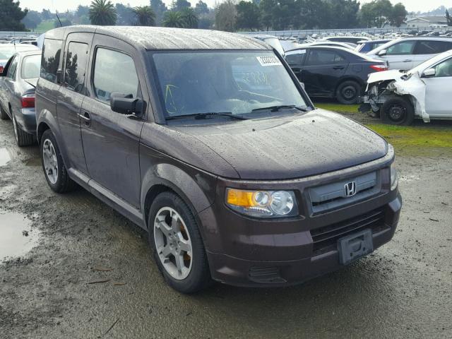 5J6YH18957L004990 - 2007 HONDA ELEMENT SC BROWN photo 1