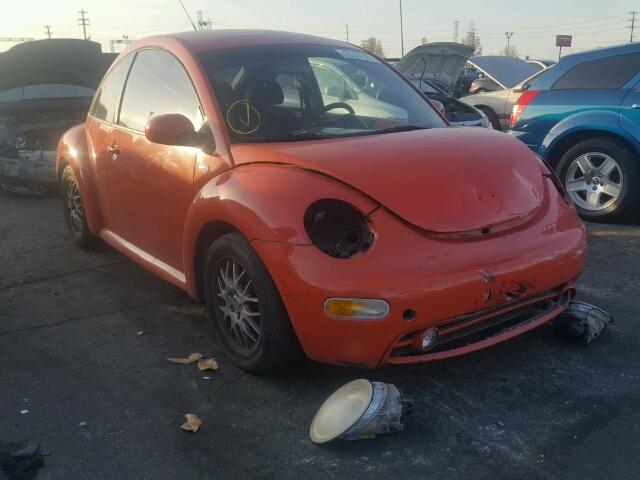 3VWBK21C53M409049 - 2003 VOLKSWAGEN NEW BEETLE 橙色 照片 1