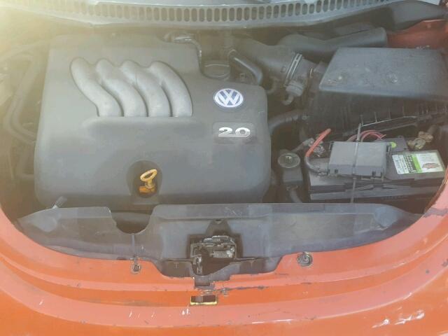 3VWBK21C53M409049 - 2003 VOLKSWAGEN NEW BEETLE 橙色 照片 7
