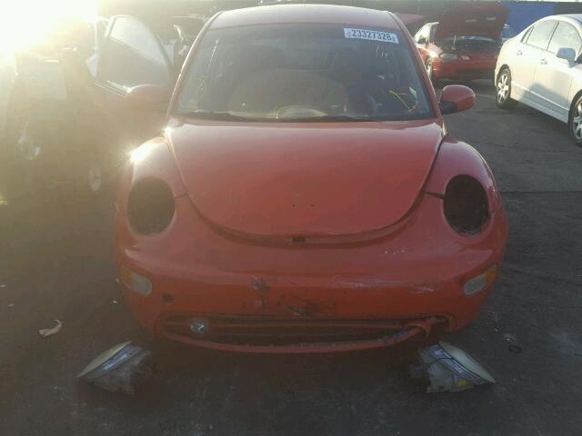 3VWBK21C53M409049 - 2003 VOLKSWAGEN NEW BEETLE 橙色 照片 9