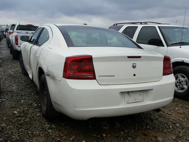 2B3LA43RX7H768863 - 2007 DODGE CHARGER SE WHITE photo 3