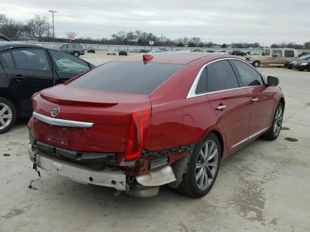 2G61L5S30F9228162 - 2015 CADILLAC XTS RED photo 4