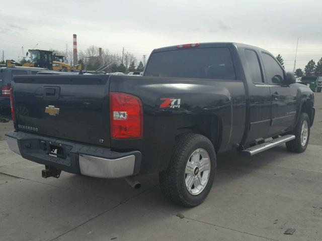 2GCEK19J071697282 - 2007 CHEVROLET SILVERADO BLACK photo 4