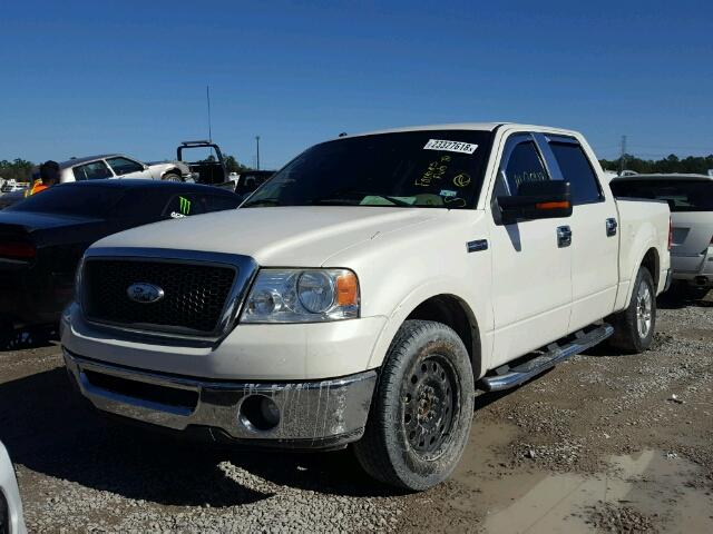 1FTPW12V48KB95824 - 2008 FORD F150 SUPER WHITE photo 2