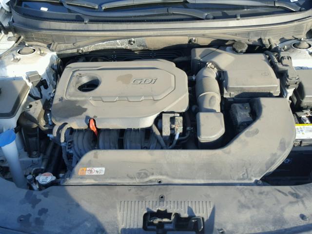 5NPE24AFXHH484428 - 2017 HYUNDAI SONATA SE WHITE photo 7