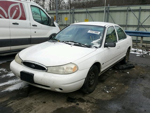 1FAFP65L8WK181170 - 1998 FORD CONTOUR BA WHITE photo 2