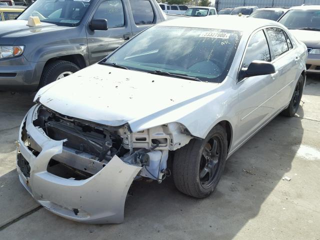 1G1ZA5E07CF382175 - 2012 CHEVROLET MALIBU LS SILVER photo 2