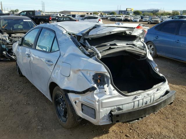 2T1BURHEXJC973217 - 2018 TOYOTA COROLLA L SILVER photo 3