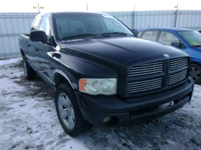 1D7HU18D04J245374 - 2004 DODGE RAM 1500 S BLACK photo 1